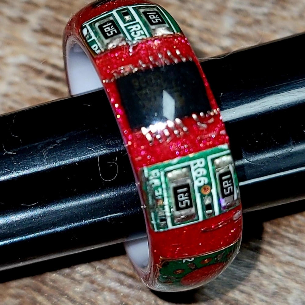 Custom Made Circuit Board Ring - image 2